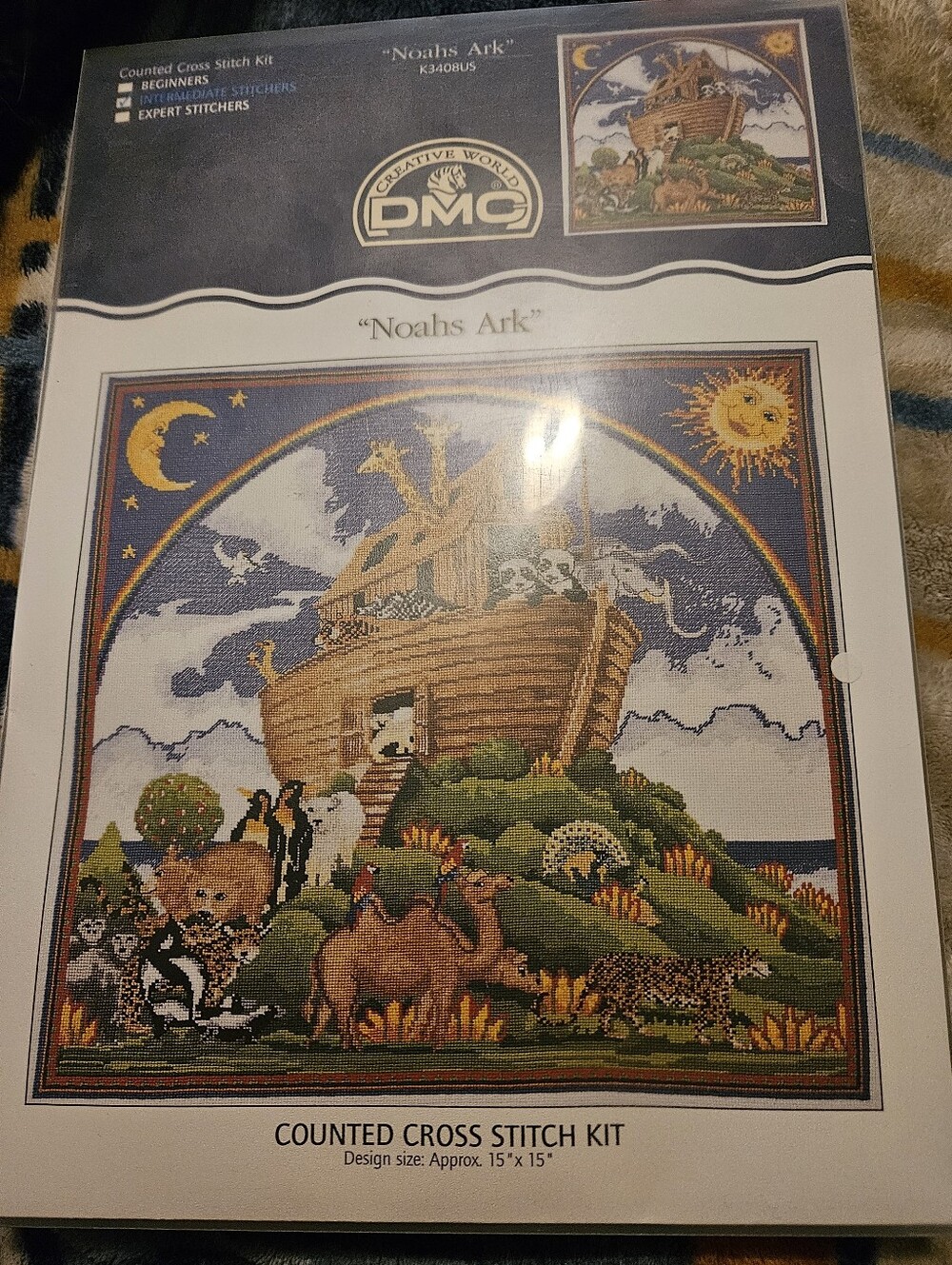 NWT "Noah's Ark" Counted Cross Stitch Kit